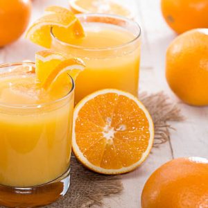 fresh orange juice